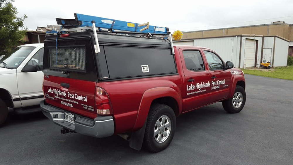 Lake Highlands Pest Control Service Truck
